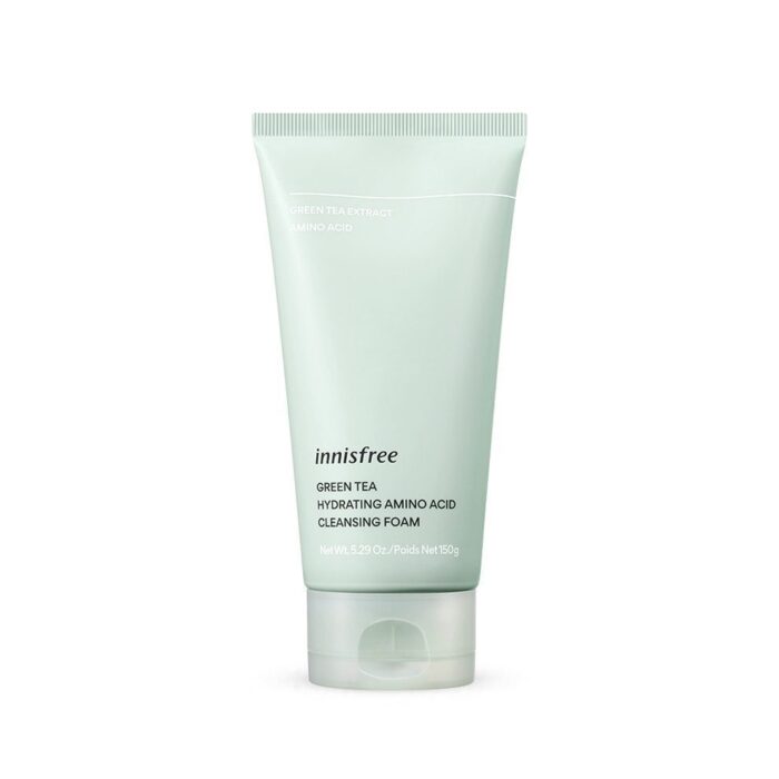 Innisfree Green Tea Hydrating Amino Acid Cleansing Foam 1 INNISFREE Green Tea Hydrating Amino Acid Cleansing Foam