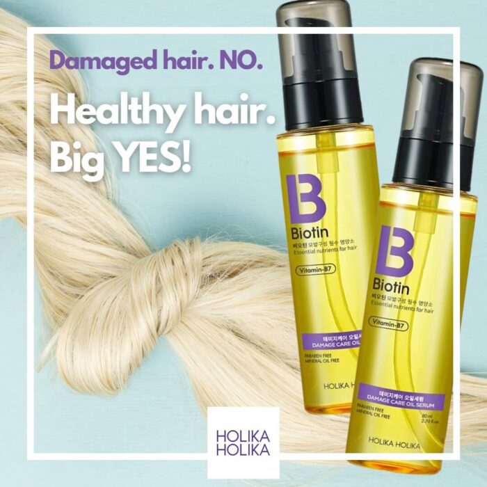 HOLIKA HOLIKA Biotin Damage Care Oil Serum HOLIKA HOLIKA Biotin Damage Care Oil Serum