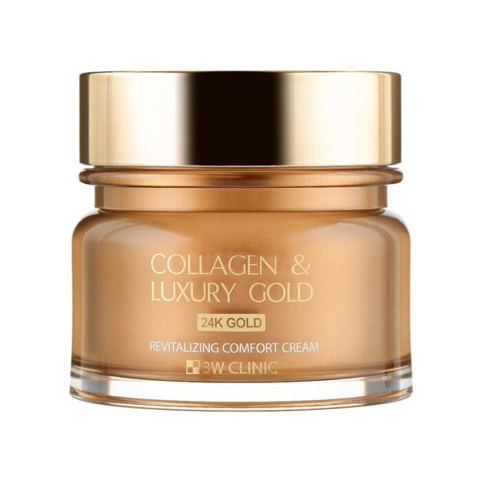 3W CLINIC Collagen Luxury Gold Revitalizing Comfort Gold Cream 24K Gold