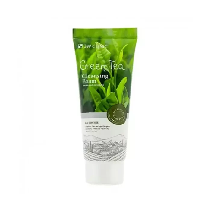 3W-Clinic-Green-Tea-Foam-Cleansing 3W CLINIC Green Tea Foam Cleansing