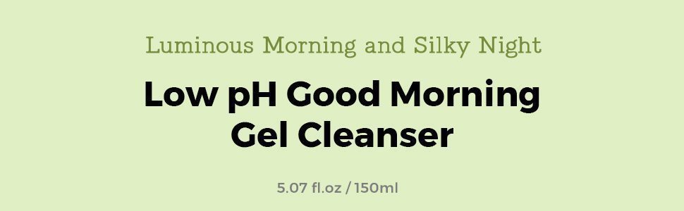 cosrx low ph good morning gel cleanser