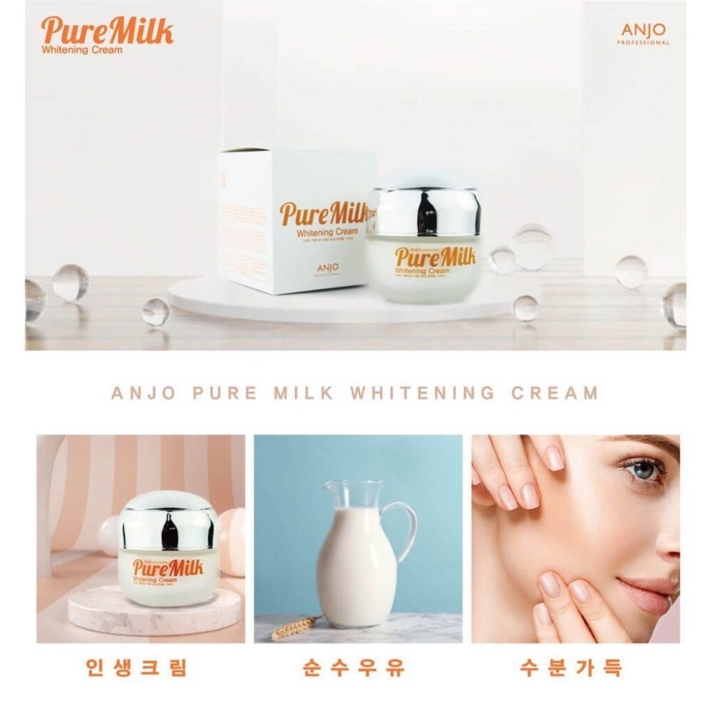 anjo pure milk whitening cream