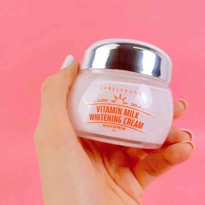 Label Young Vitamin Milk Whitening Cream