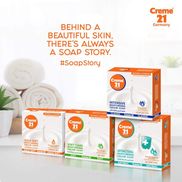 Creme 21 Antibacterial Moisturising Cream Soap