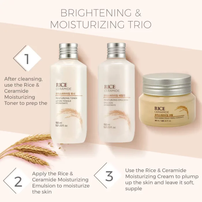 The Face Shop Rice Ceramide Moisturizing THE FACE SHOP Rice Ceramide Moisturizing Toner