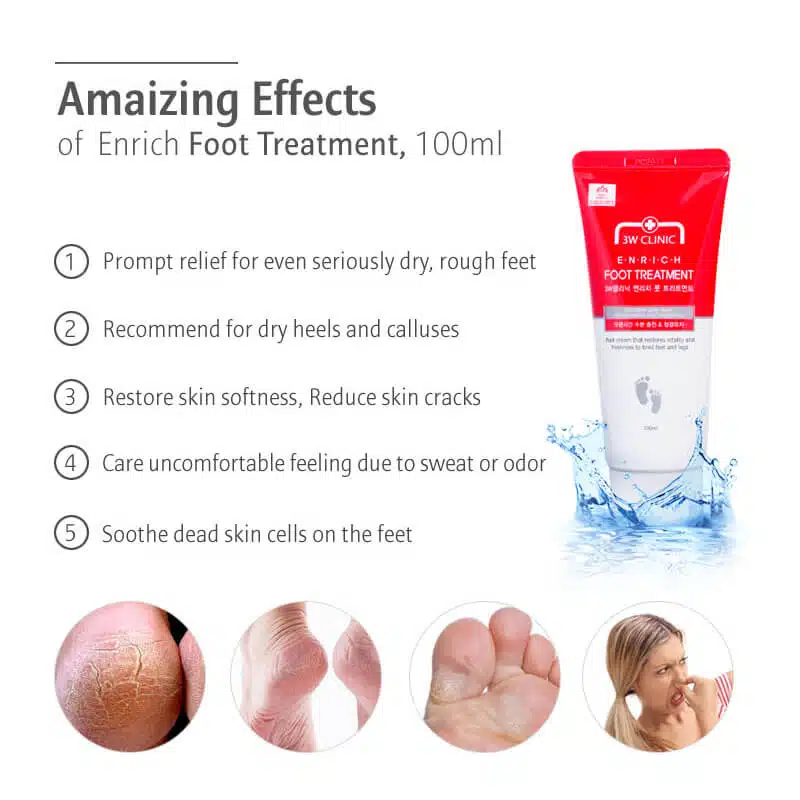 3w clinic enrich foot treatment