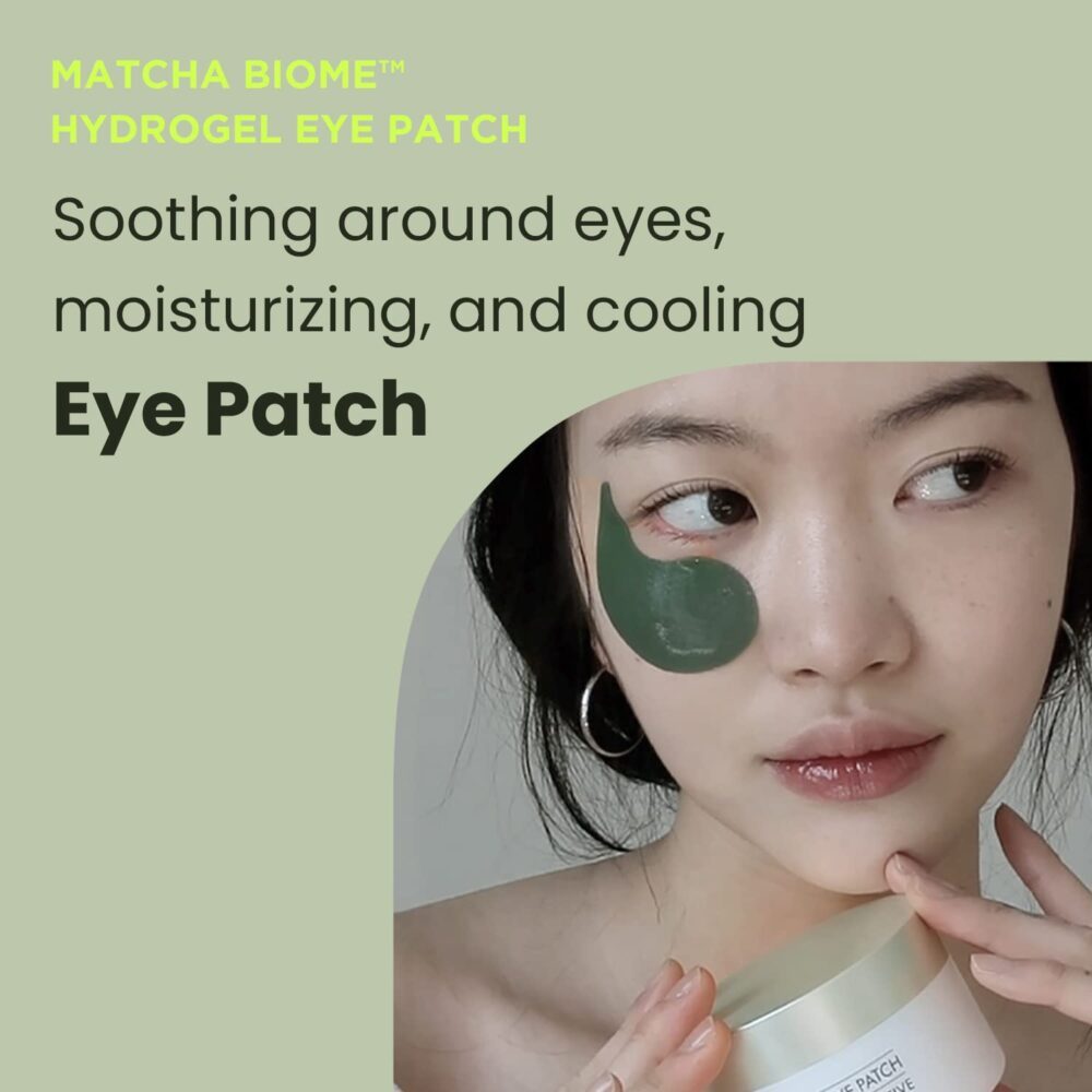 heimish matcha biome hydrogel eye patch