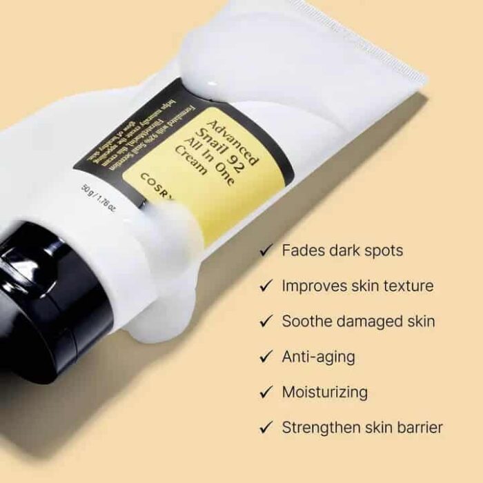 COSRX Advanced Snail 92 All in One Cream 01 COSRX Advanced Snail 92 All In One Cream 50ml