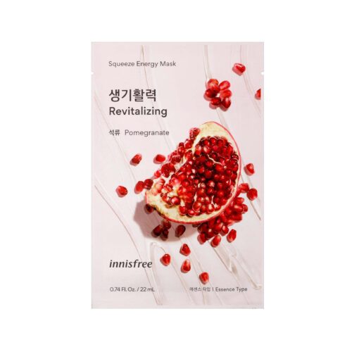 INNISFREE Squeeze Energy Mask - Pomegranate