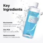 COSRX Low pH Niacinamide Micellar Cleansing Water Key Ingredients
