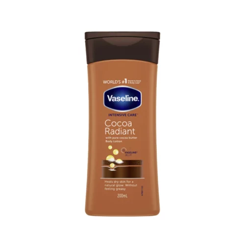 vaseline intensive care cocoa radiant body lotion