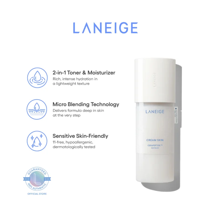 LANEIGE Cream Skin Refiner Benefits
