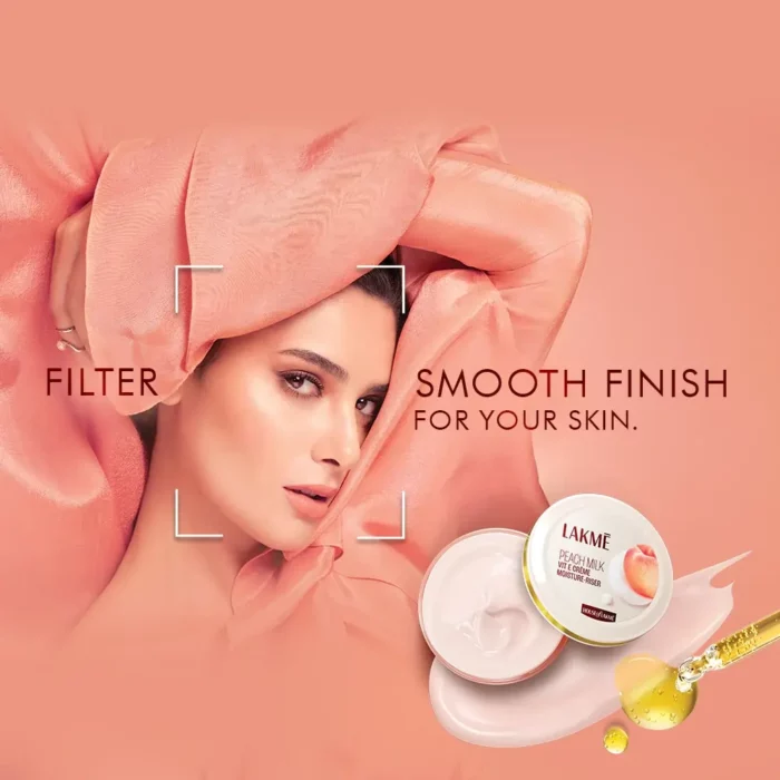 lakme peach milk moisturizer LAKME Peach Milk Soft Creme (200g | India)