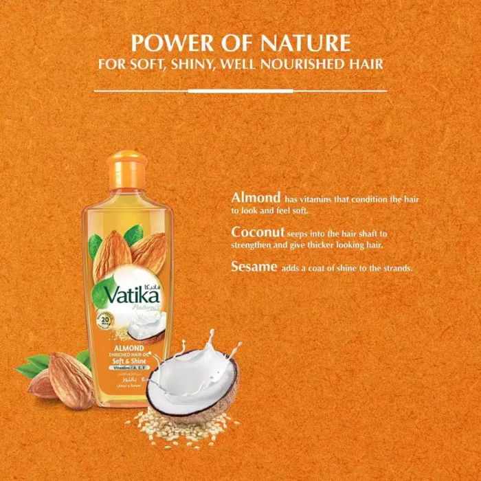 VATIKA Naturals Almond Enriched Hair