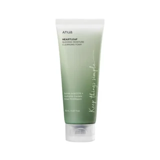 ANUA Heartleaf Succinic Moisture Cleansing Foam ANUA Heartleaf Succinic Moisture Cleansing Foam