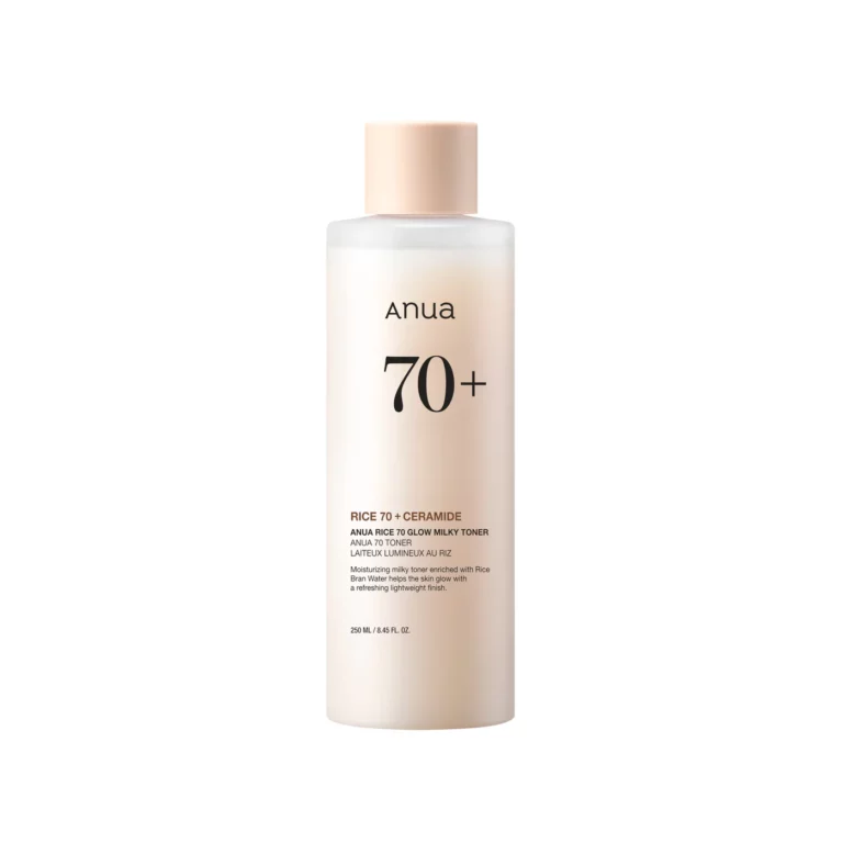 Anua rice 70 glow milky toner 250ml