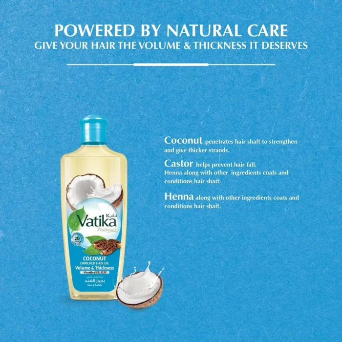 VATIKA Coconut Hair Oil VATIKA Coconut Hair Oil