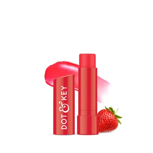 DOT & KEY Barrier Repair Hydrating Lip Balm - Strawberry Red