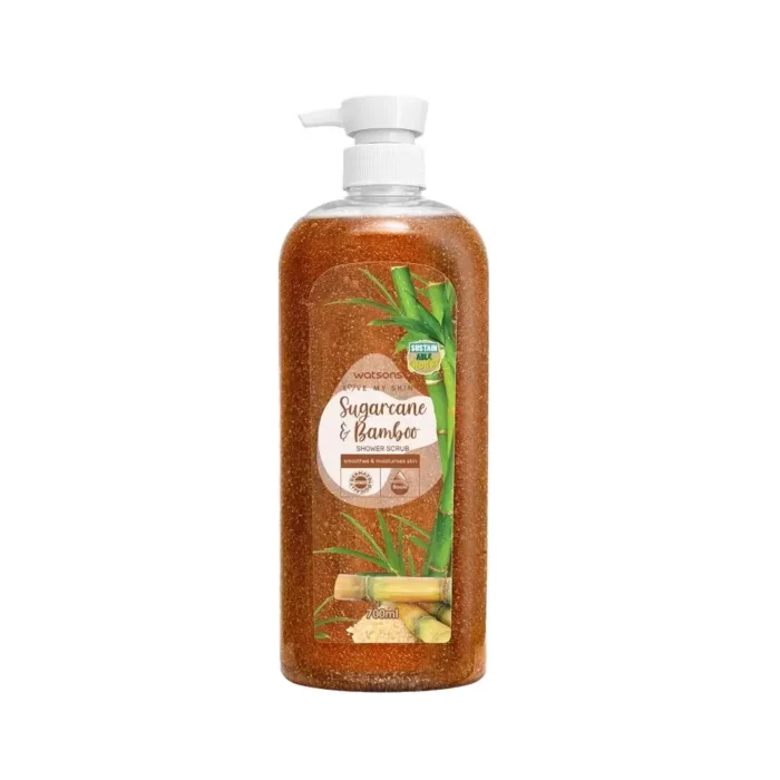 Watsons Sugarcane & Bamboo Shower Scrub 700ml