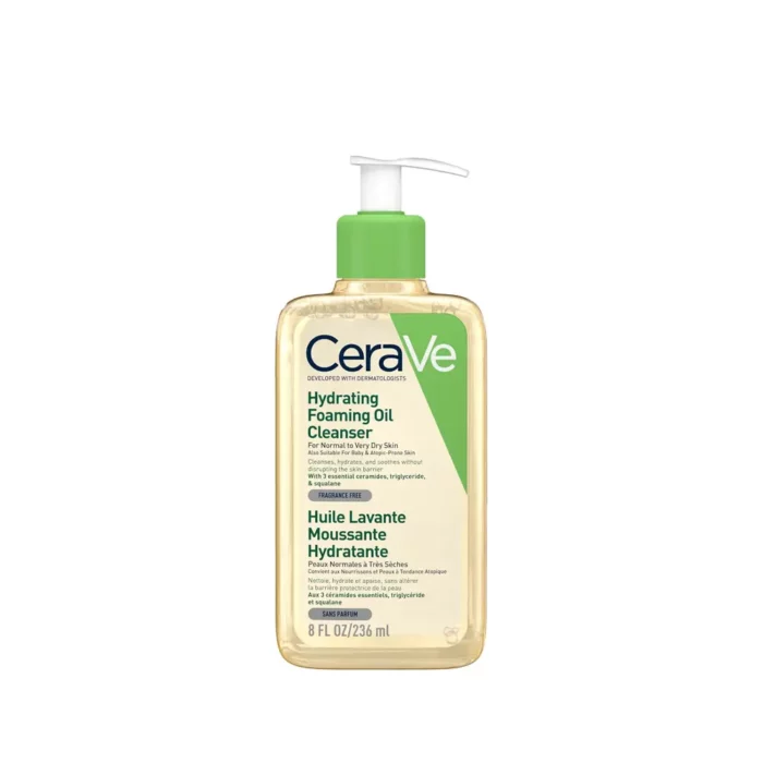 CERAVE Hydrating Foaming Oil Cleanser 236ml CERAVE Hydrating Foaming Oil Cleanser 236ml