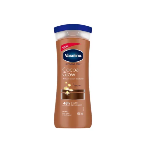 VASELINE Intensive Care Cocoa Glow Body Lotion - 400ml Ghana Vaseline Cocoa Glow Body Lotion - 400ml Ghana