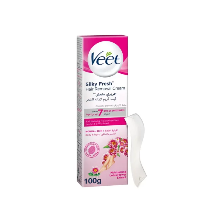 VEET Silky Fresh Hair Removal Cream - Lotus VEET Hair Remover Cream - Lotus