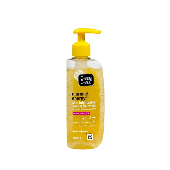 CLEAN & CLEAR Morning Energy Skin Brightening Daily Facial Wash - UAE