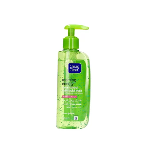 Clear & Clear morning energy shine control daily facial wash