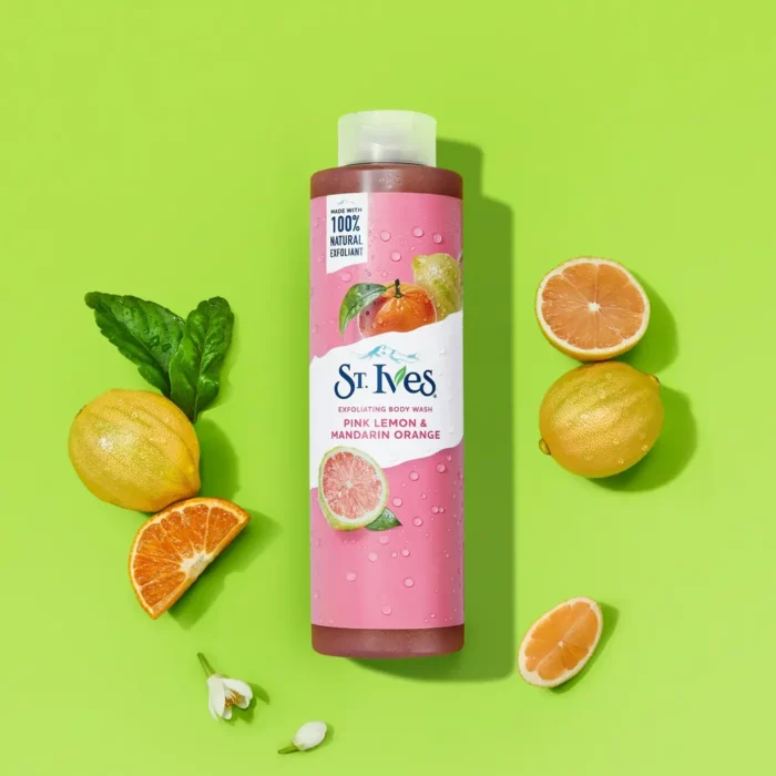 St. Ives Pink Lemon & Mandarin Orange Exfoliating Body Wash