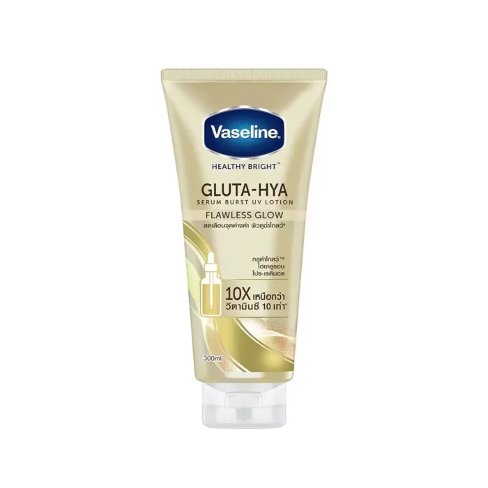 VASELINE Healthy Bright Gluta-Hya Serum Burst UV Lotion Flawless Glow
