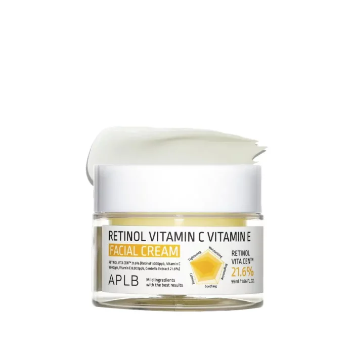 APLB Retinol Vitamin C Vitamin E Facial Cream 55ml