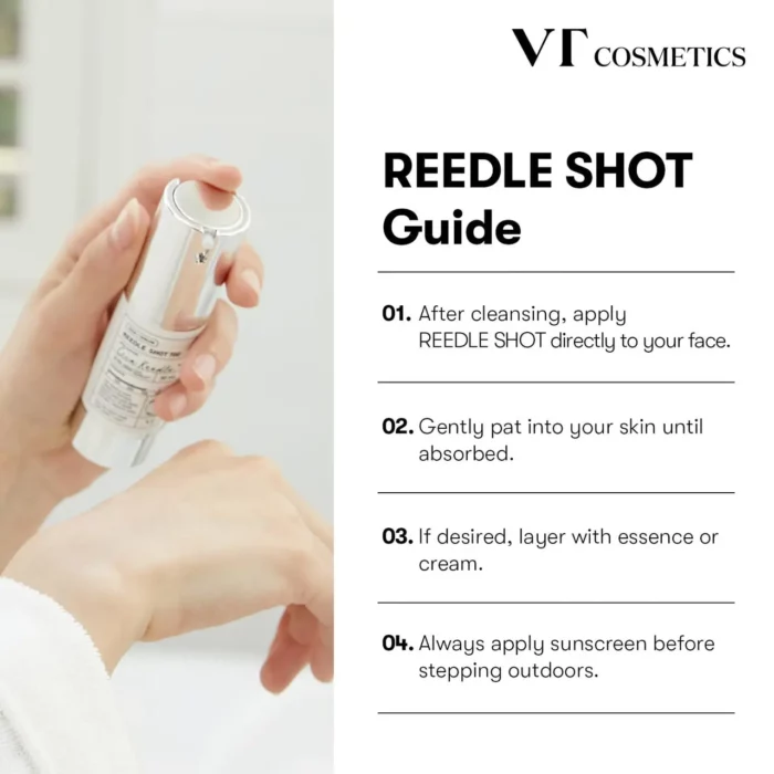 VT Reedle Shot 100 How to use VT Reedle Shot 100 How to use