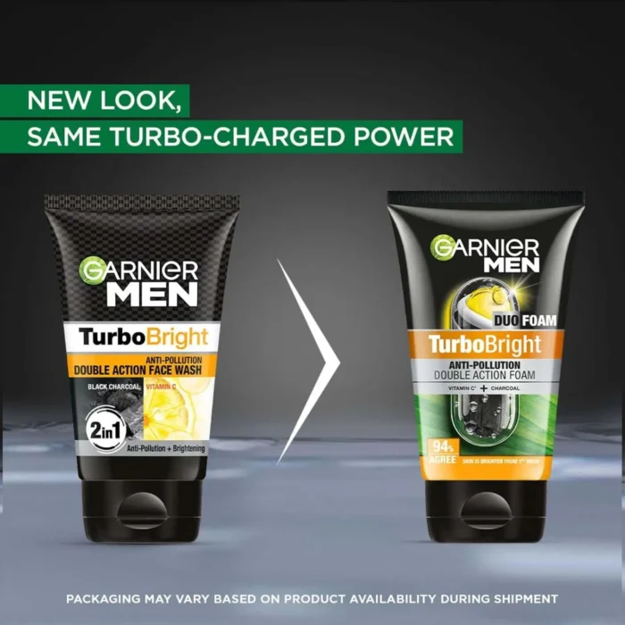 Garnier Men Turbo Bright Face Wash