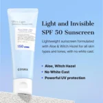 COSRX Ultra Light Invisible Sunscreen