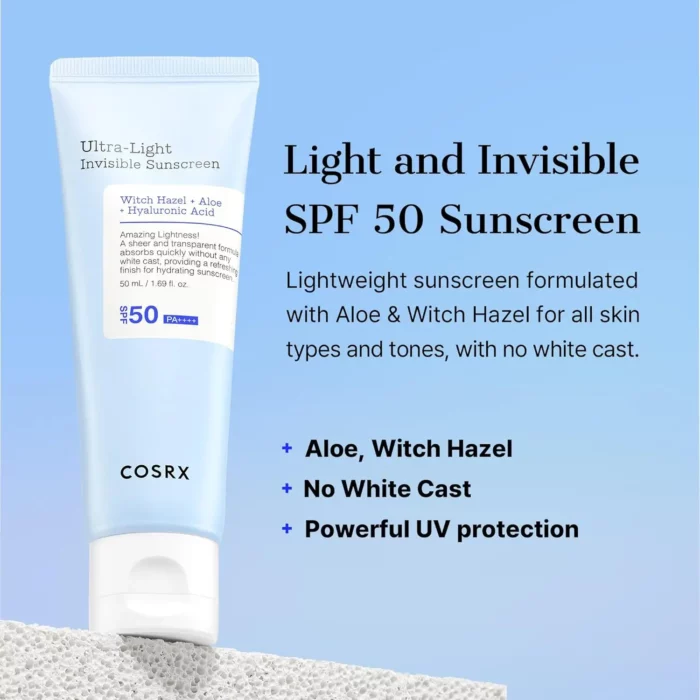 COSRX Ultra Light Invisible Sunscreen