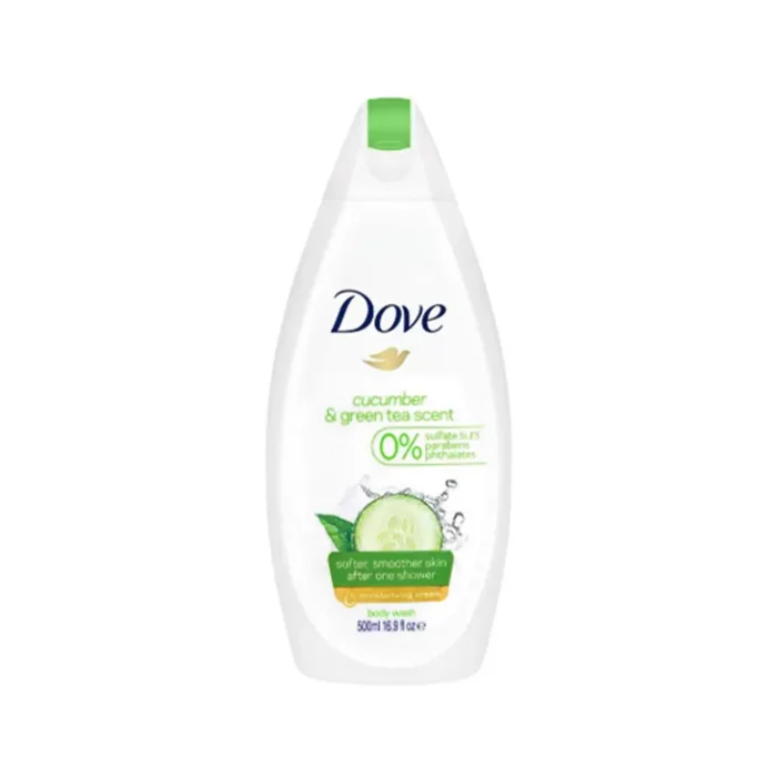 Dove Cucumber & Green Tea Scent Body Wash 500ml Dove Cucumber & Green Tea Scent Body Wash 500ml