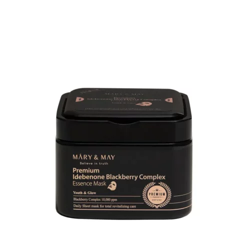 Mary & May Premium Idebenon Blackberry Complex Ampoule Mask 20EA Mary & May Premium Idebenon Blackberry Complex Ampoule Mask 20EA