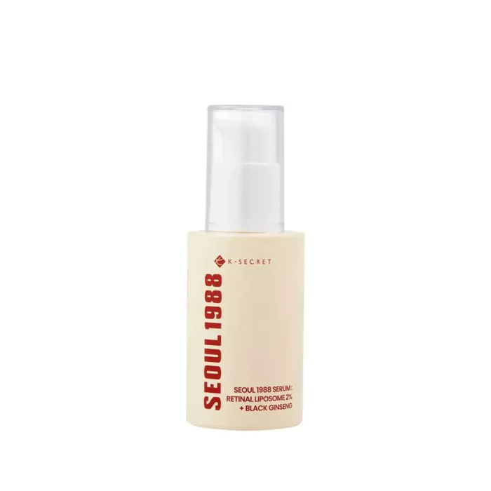 KSecret Seoul 1988 Serum: Retinal Liposome 2% + Black Ginseng 30ml