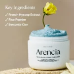 Arencia Fresh Blue Hyssop Rice Mochi Cleanser