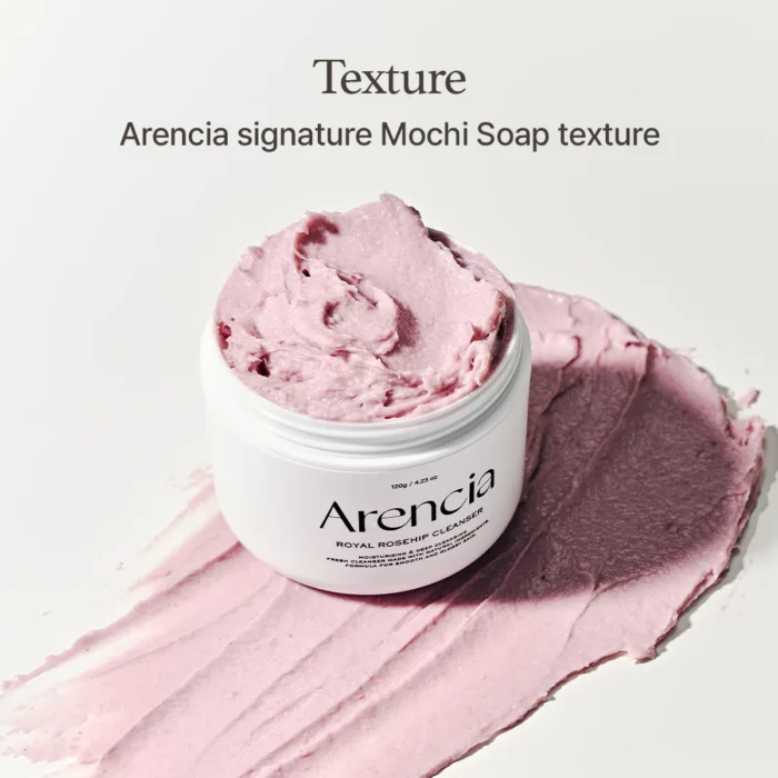 Arencia Fresh Rosehip Rice Mochi Cleanser