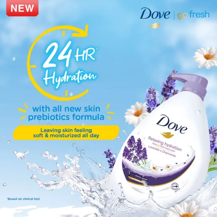 Dove Relaxing Hydration Body Wash