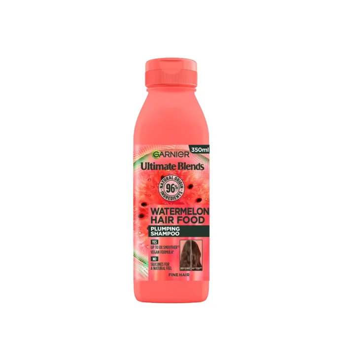 Garnier Ultimate Blends Watermelon Hair Food Plumping Shampoo Garnier Ultimate Blends Watermelon Hair Food Plumping Shampoo