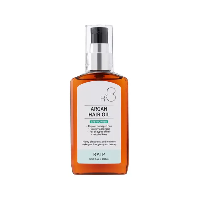 RAIP R3 Argan Hair Oil - Baby Powder
