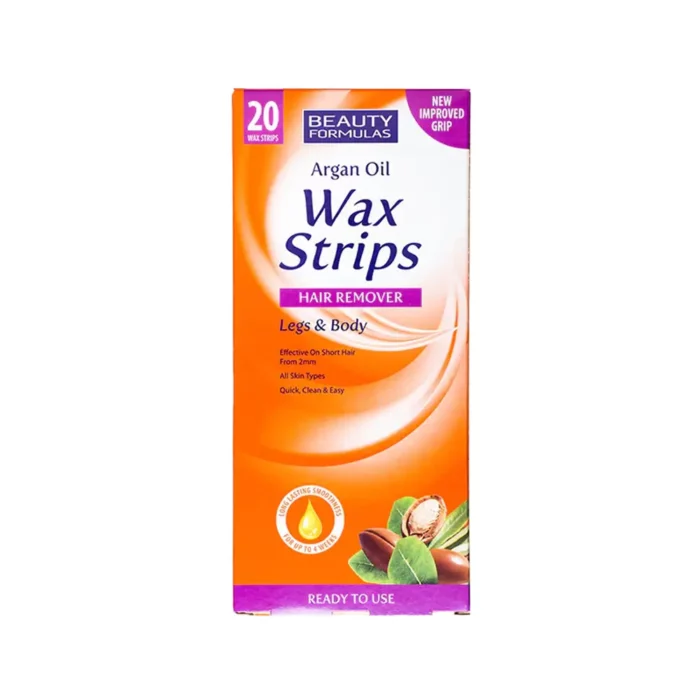 Beauty Formulas Argan Oil Wax Strips