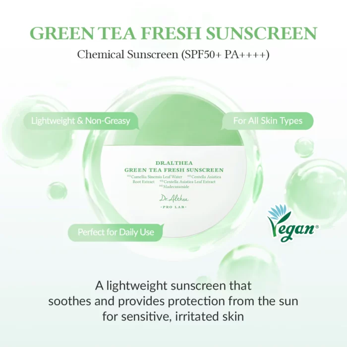 Dr Althea Green Tea Sunscreen