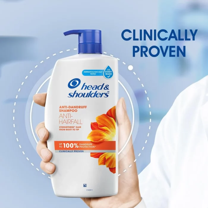 Head & Shoulders Anti Dandruff Anti Hairfall Shampoo (1000ml | India)