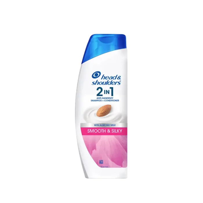 Head & Shoulders Smooth & Silky 2 in 1 Anti Dandruff Shampoo + Conditioner