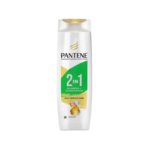 Pantene Silky Smooth 2-in-1 Shampoo + Conditioner 340ml India