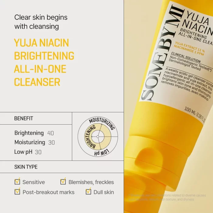 SOME BY MI Yuja Niacin Cleanser