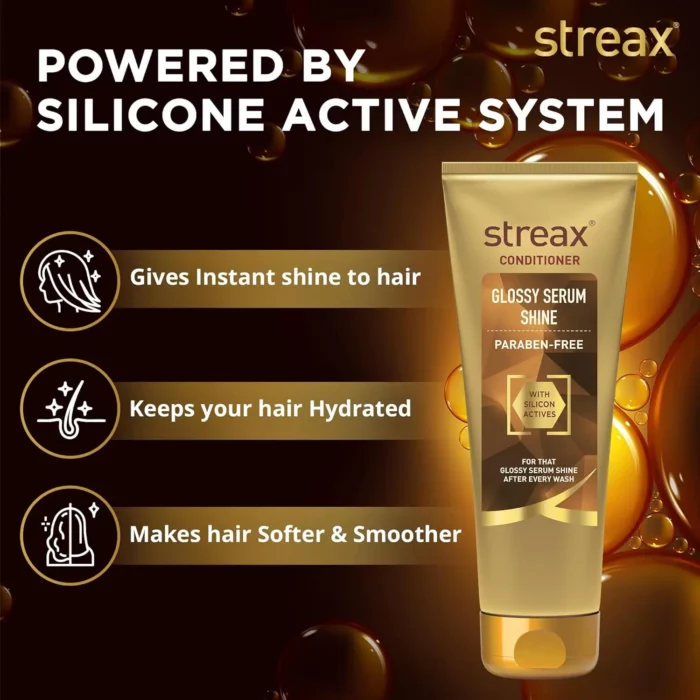 Streax Conditioner Price in Bangladesh Streax Glossy Serum Shine Conditioner (240ml | India)